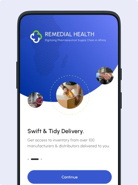 Remedial Health App Access Instant Loan Screen